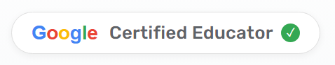 Insignia Google Certified Educator